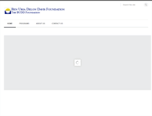 Tablet Screenshot of buddfoundation.org